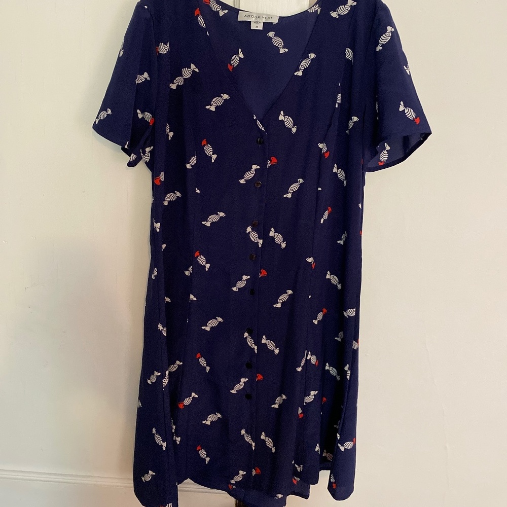 Amour Vert 100% Silk Dress